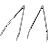 キャプテンスタッグ(CAPTAIN STAG) バーベキュー用 トング 万能トング ロングトング ストッパー付き ステンレス製 レスト M-7635/M-7636/UZ-13219/UZ-13220