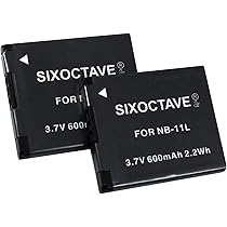 Amazon | SIXOCTAVE 2個セット キヤノン NB-11L NB-11LH 互換