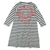 OFFICIAL TEAM(オフィシャル チーム) 天竺長袖ワンピース Boder 130cm /C.GRAY NO.OT-14AW-106