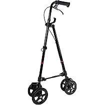 折りたたみ式 レールステッキ(ブラック) ハンドレールステッキ2ブラック WB5135 車輪付きステッキ