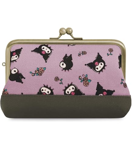 新品 未使用 となりのトトロ 印伝 印傳屋 コラボ 親子がま口財布 赤