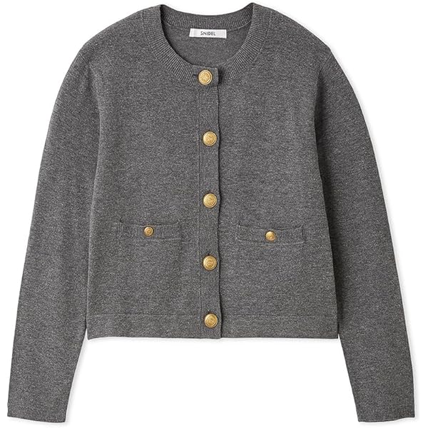 Amazon | [フレイ アイディー] ラメツイードニットカーディガン