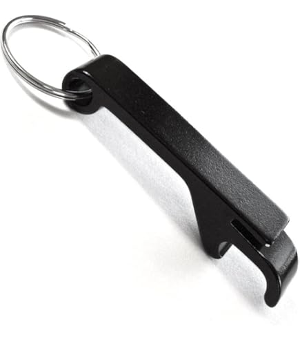 thumbnail interactive-video image 1 of Laryngoscope Bottle Opener Key Chain - Chrome Finish, Zinc Alloy, Custom Engraving Available 1 of 11