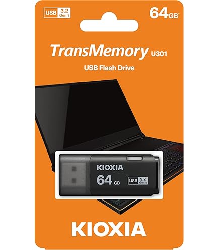 Amazon.co.jp: 64GB USBメモリ USB3.2 Gen1 KIOXIA キオクシア