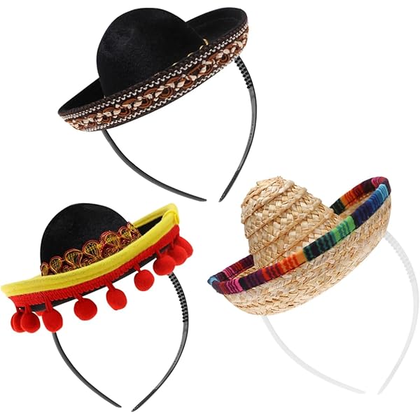 Amazon.co.jp: [Demanca] メキシカン ソンブレロ 帽子 大人用