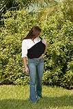 Mamma's Milk Invisibly Adjustable Baby Sling (Medium/Large, Black) by Mamma's Milk