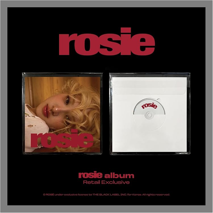 Amazon.co.jp: BLACKPINK ROSE ROSÉ rosie 1st Studio Album Jewel