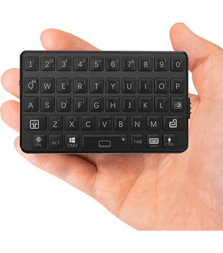 Amazon | Winmaxle ミニキーボード Bluetooth 5.0 ワイヤレス 2.4GHz