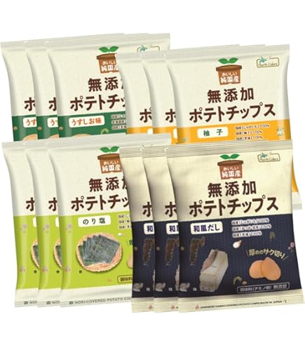 Amazon.co.jp: 六 花 亭 ポテトチップス うすしお味 【北海道限定