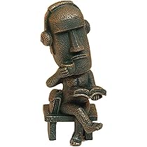 ★イースター島現地購入品★モアイ像風彫刻 3体セット イースター島モアイ像風彫刻セット - メルカリ