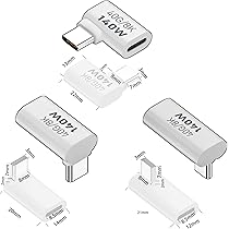 Amazon.co.jp: type-c l字 変換 アダプター usb-c l字 左右 曲げ