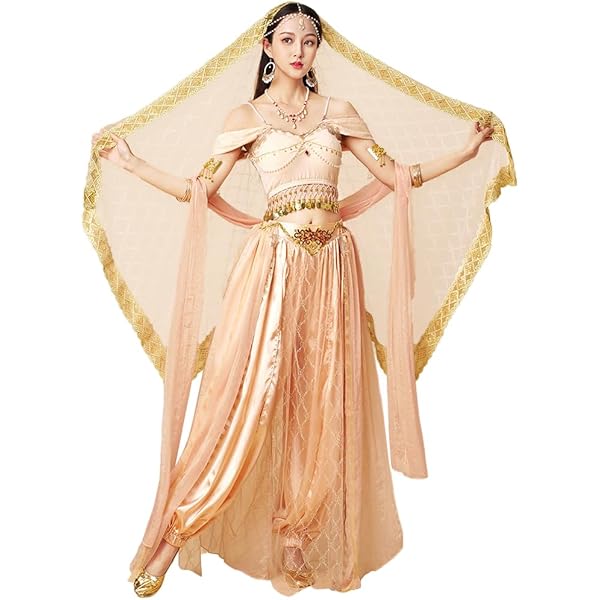 Amazon.co.jp: [SWETU] 女子プロベリーダンス衣装ボリウッドインドの