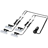 セイワ(SEIWA) 車内用品 LEDフロアライト 4連 ブルー/ホワイト切り替え イルミネーション F336 高輝度LED使用 シガープラグ DC12V電源