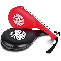 Taekwondo Kick Pads - Double Strike Training Paddles For Martial Arts & Kickboxing