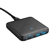 Anker PowerPort Atom III 65W Slim (USB PD 充電器 4ポート USB-C 急速充電器)【PPS規格対応 / USB PD対応 / PowerIQ 3.0 (Gen2)搭載 / GaN(窒素ガリウム)採用】Mac