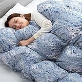 タンスのゲン 羽毛布団 セミダブル【コインランドリーで洗える！】W防ダニ ダウン93％ 充填量1.2kg 日本製 7年保証 洗える ウォッシャブル 掛け布団 10119008(87549)