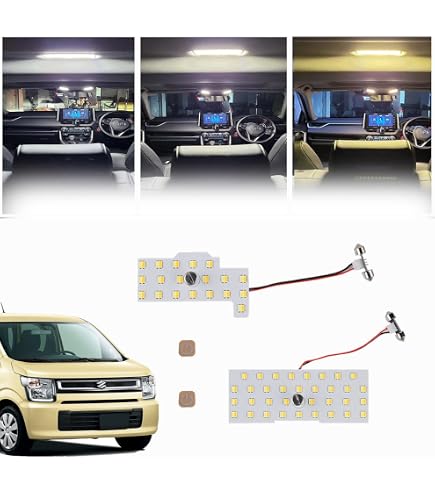 Amazon | エブリィワゴン DA17 LED ルームランプ 増設 ラゲッジランプ
