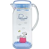 Amazon Co Jp 岩崎工業 冷水筒 Lustroware スクリューピッチャー スヌーピー タテ ヨコ 1 8l K 1292pc ホーム キッチン