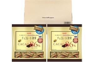 明治 チョコレート効果 カカオ 86% 大袋 210g（42個入）×2袋セット PSJバラエティBOX 個包装 ビターチョコレート 板チョコ セット
