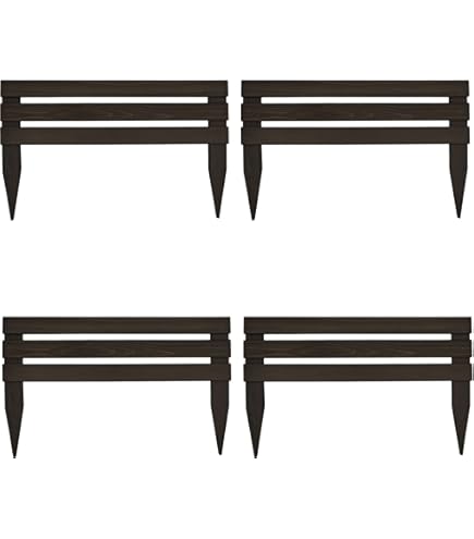 Amazon | Caroeas 目隠しフェンス ボーダーフェンス 屋外 フラワー