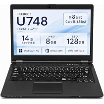 富士通LIFEBOOK U748/S Core i5 8GB SSD128GB メーカー公式通販