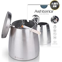 Amazon.co.jp: Athvcht 灰皿 車 ふた付き卓上 屋外 屋内 兼用