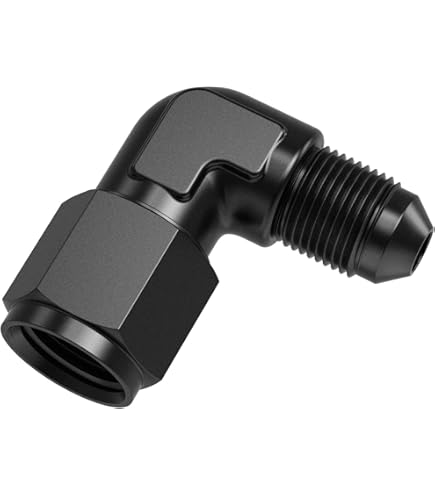 Amazon | ESPEEDER AN アルミニウム陽極酸化仕上げ オス / メス 90度