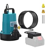 Amazon | DEKO 汚水ポンプ 400W 水中ポンプ 底部入水式 排水ポンプ