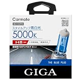 カーメイト 車用 ハロゲン ヘッドライト GIGA ザ・ブループラス H8 5000K BD1029N