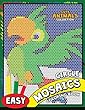 Circle Mosaics Coloring Book: Cute Animals Coloring Pages Color by Number Puzzle