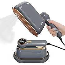 Amazon.co.jp: アイロン スチームアイロン 【1台2役・10秒速熱・折畳式