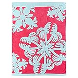 【キャシーマム】タオルケット シングル ココナッツ＆パイナップル コーラル