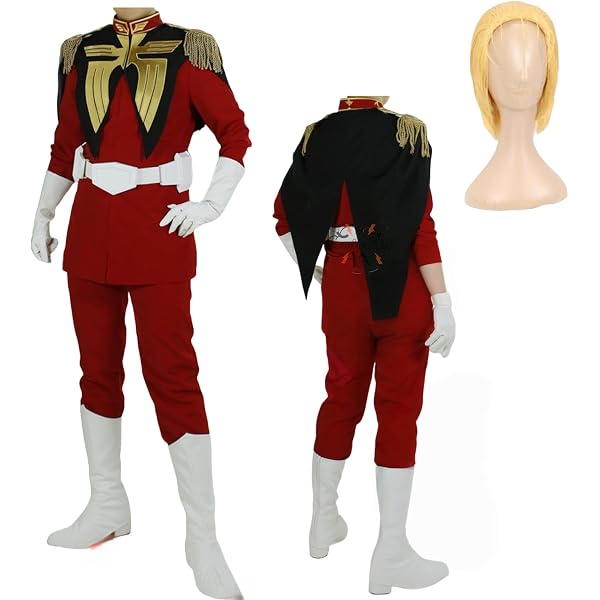 Amazon.co.jp: 実物撮影！シャア・アズナブル コスプレ衣装/ウィッグ