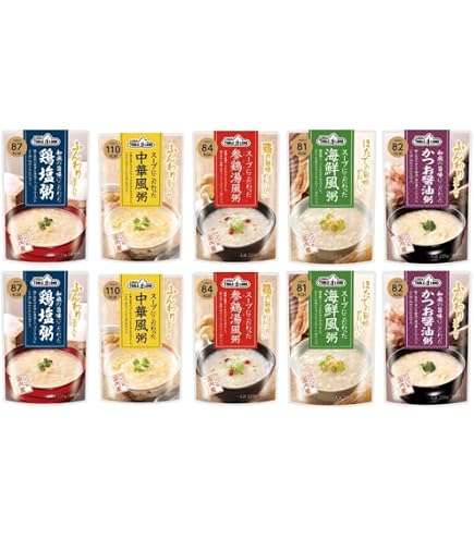 Amazon | 【中華粥セット】OKAYU 250g×6袋（鶏肉入り3袋＋干し貝柱入り