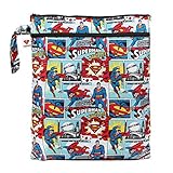 Bumkins DC Comics Wet Dry Bag, Superman Comic by Bumkins