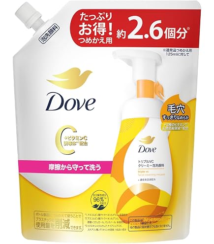 Amazon | Dove ダヴ ニキビケア クリーミー泡洗顔料 つめかえ用 320ml