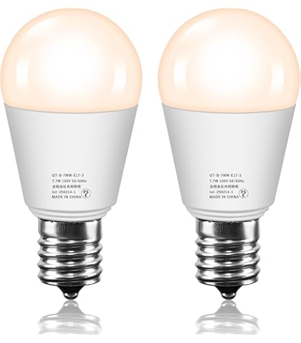 Amazon.co.jp: LED電球 E17 60W 相当 密閉器具対応 ミニクリプトン