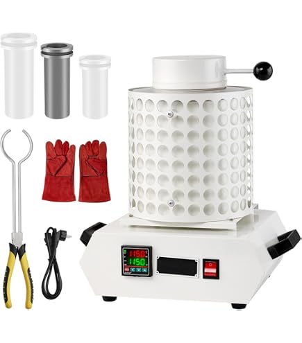Amazon | 電気溶解炉 PIDデジタル温度制御溶解炉 電圧: 220V 5000W