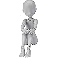 S.H.フィギュアーツ ボディちゃん -杉森建- Edition DX SET (Gray Color Ver.) 約130mm PVC&ABS製 可動フィギュア BAS62103
