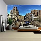 wall26 – 自己粘着壁紙 大型壁画シリーズ 100"x144" WMR-WP-X-C065-100x24x6