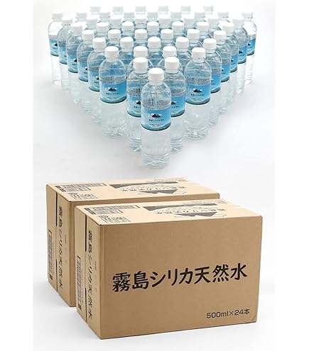 Amazon.co.jp: 霧島シリカ水源 霧島シリカ天然水 500ml ペットボトル