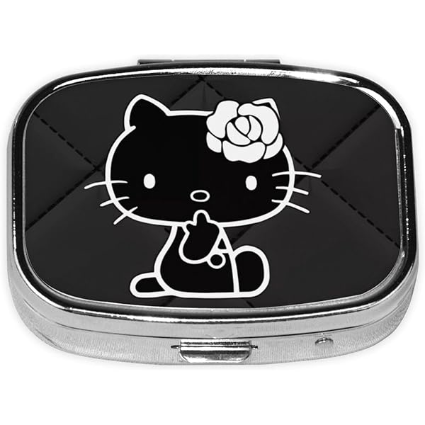 Amazon.co.jp: キティ ダミイ ミミイ ピルケース 薬ケース 丸型