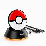 【GO Plus+対応】充電ドック｜ディスプレイライト付き充電ステーション｜GO Plus Plus アクセサリー対応チャージャー (Black)