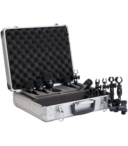 Samson ドラムマイクセット 5本 Amazon.co.jp: SAMSON DK5/5kit ドラム用マイク5本セット : 楽器・音響機器