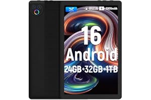タブレット - HiGrace 10インチ Android16 Wi-Fiモデル 1280*800 IPS画面 RGBライト搭載 24GB+32GB+1TB拡張 6000mAhバッテリー Bluetooth5.4 アンドロイド タブレット Type-