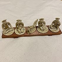 Amazon.co.jp: 河童 置物5点セット 陶器 : ホーム＆キッチン