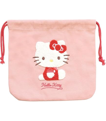Amazon.co.jp: サンリオ(SANRIO) ハローキティ フラットポーチ(ハロー