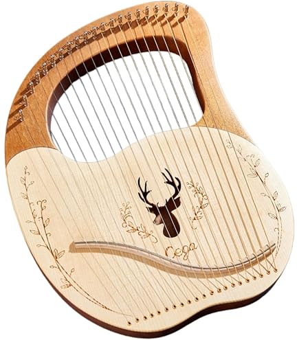 Amazon.co.jp: Hluru lyre harp 17/31弦 ハーピカ (31弦, 北米ハード