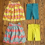 akala ono (アカラオノ) オハナプリント ジョウゲセット (70-80) セット BSS：70,6Pピンク