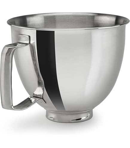 Amazon | Kitchenaidスタンドミキサー用6QTステンレススチールミキサー